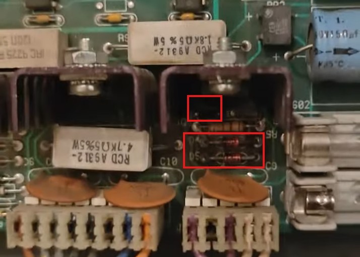 DMD driver board repair